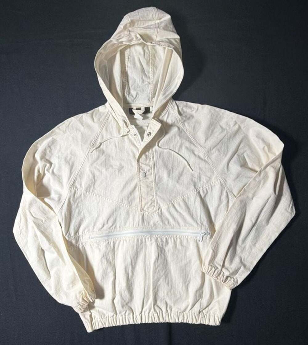 Vintage 90s Eddie Bauer Expedition Outfitter Canvas Hooded Anorak Pullover